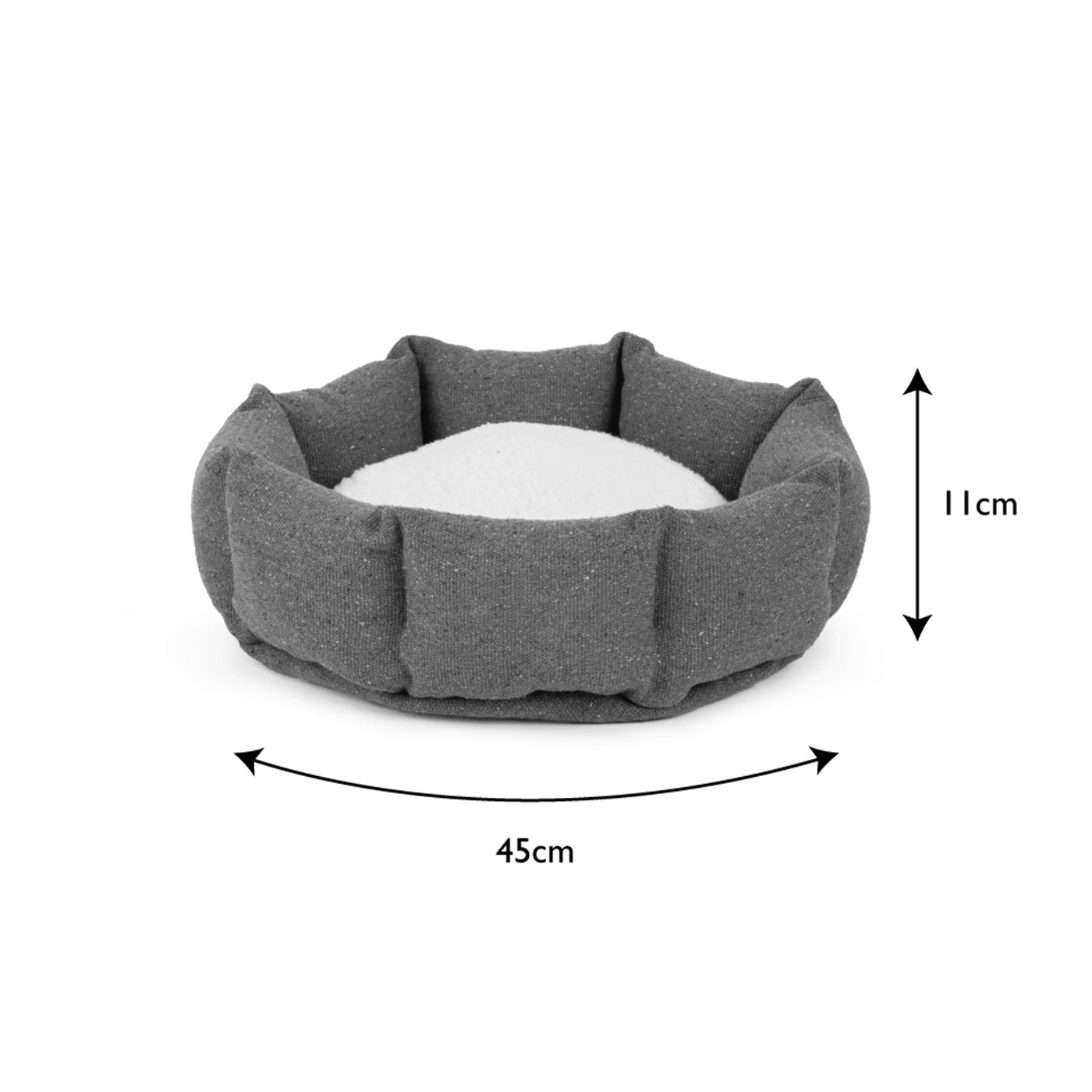 Scruffs 100% Recycled Green Eco Eden Cat Bed