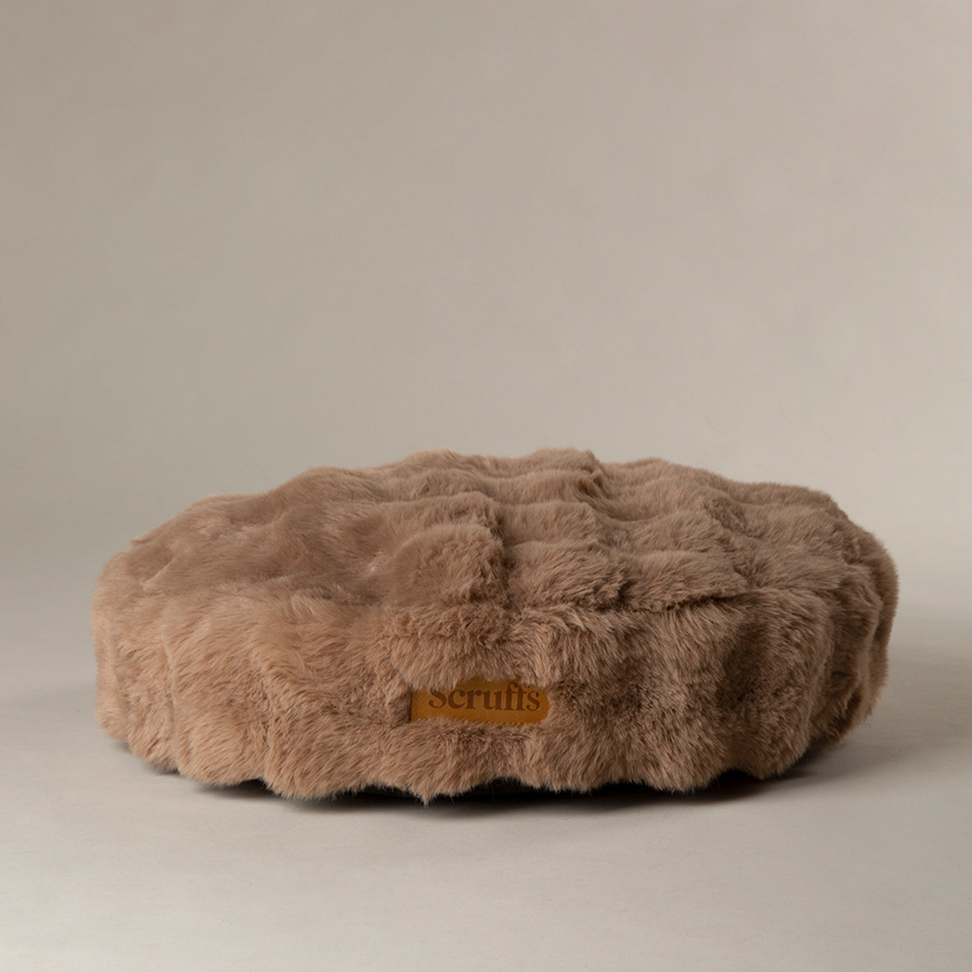 Scruffs Alpine Taupe Round Pet Cushion