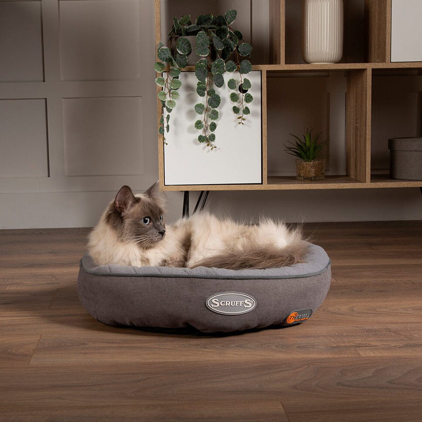 Scruffs Thermal Self Heating Ring Cat Bed