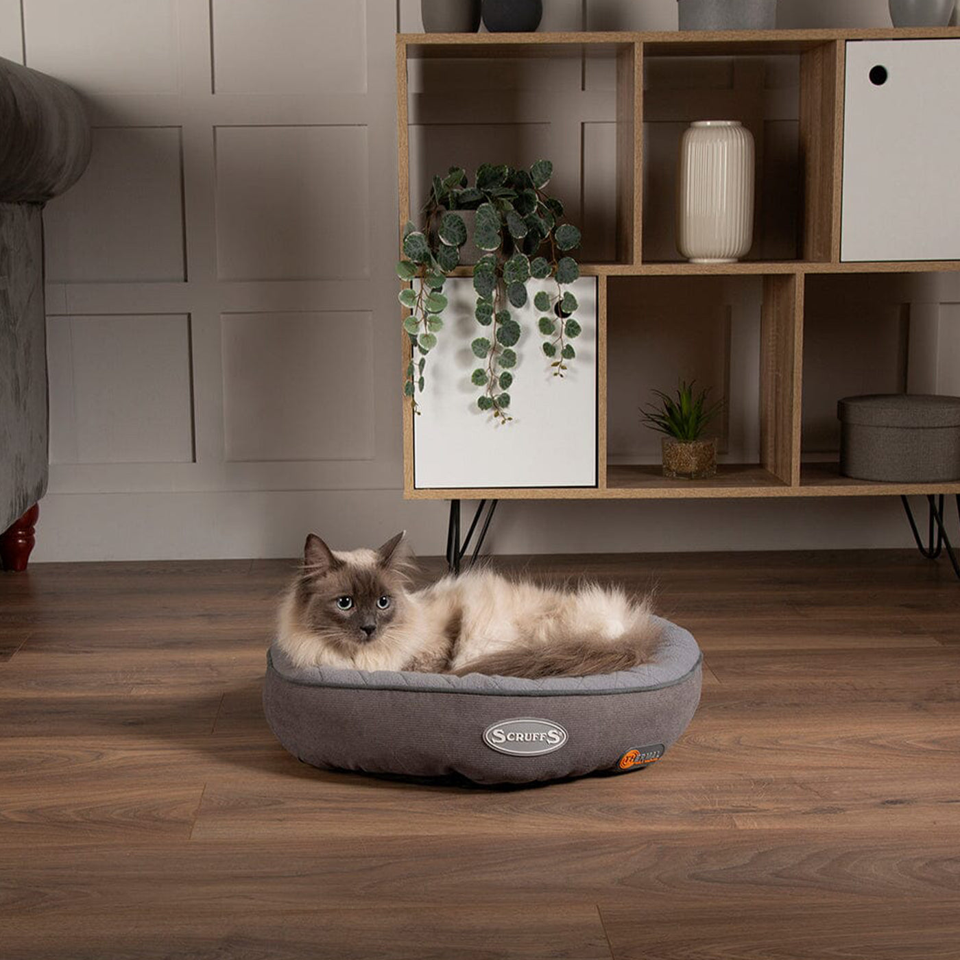 Scruffs Thermal Self Heating Ring Cat Bed