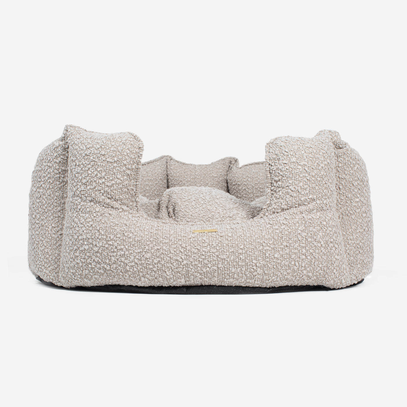 High Wall Bed For Cats With Removable Covers in Bouclé by Lords & Labradors