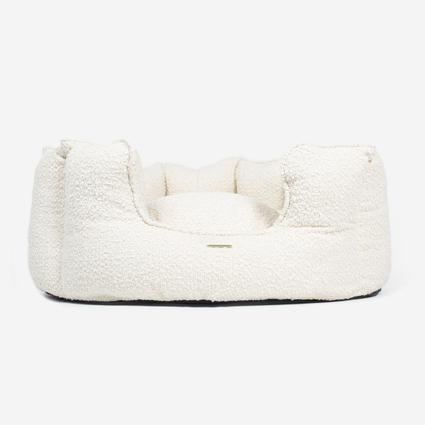 High Wall Bed For Cats With Removable Covers in Bouclé by Lords & Labradors